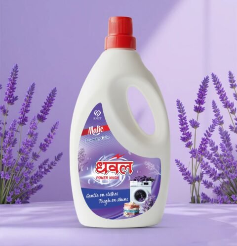 Dhawal Power Wash Liquid Detergent Lavender Calm